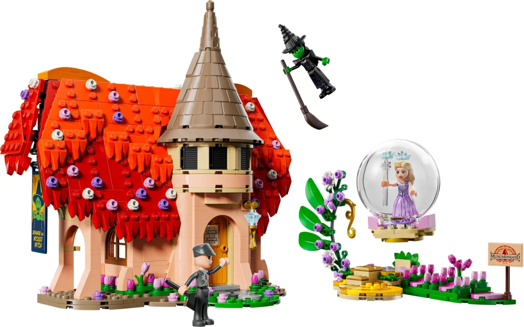 LEGO 75690 - LEGO 75690 Glinda și Elphaba Vizitează Munchkinland: Prezentarea Setului