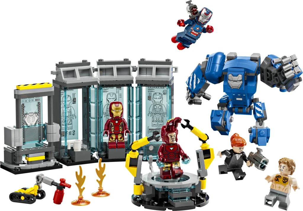 LEGO 76315 - LEGO 76315 Laboratorul lui Iron Man: Sala Armurilor - O analiză detaliată