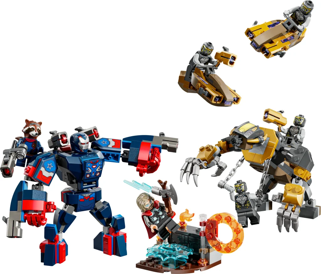 LEGO 76322 - LEGO 76322 Avengers: Endgame Thor vs. Chitauri - Prezentare detaliată