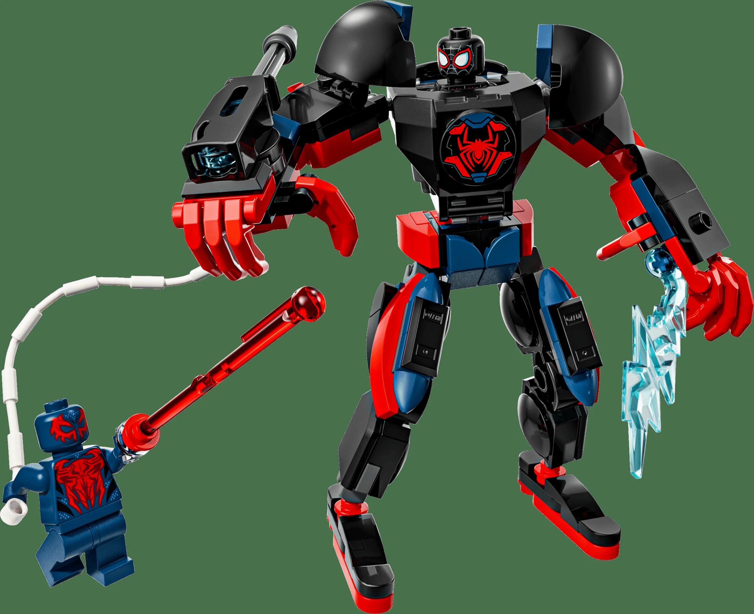LEGO 76337 - LEGO 76337 Robotul lui Miles Morales vs. Spider-Man 2099: O Confruntare Epocală