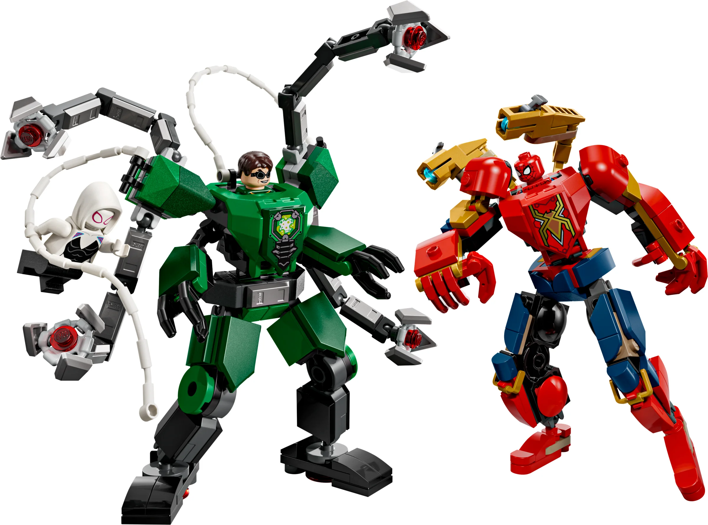 LEGO 76338 - LEGO 76338 Bătălia Roboților: Spider-Man vs. Doc Ock - O Confruntare Epică