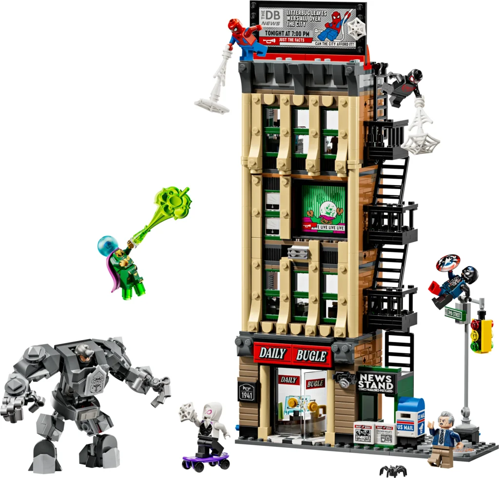 LEGO 76342 - LEGO 76342 Spider-Man vs. Mysterio: O Confruntare la Daily Bugle
