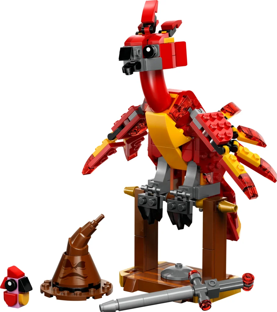 LEGO 76448 - LEGO 76448 Fawkes: Pasărea Phoenix a lui Dumbledore - Prezentare detaliată a setului