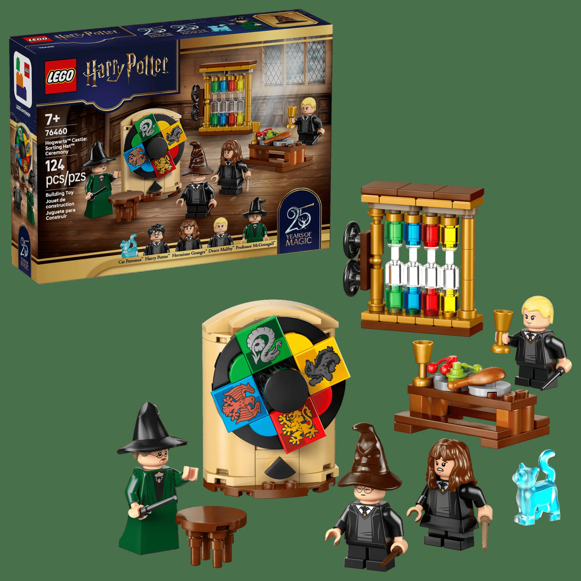 Setul LEGO Harry Potter 76460, Ceremonia Pălăriei Ordonatoare de la Hogwarts.