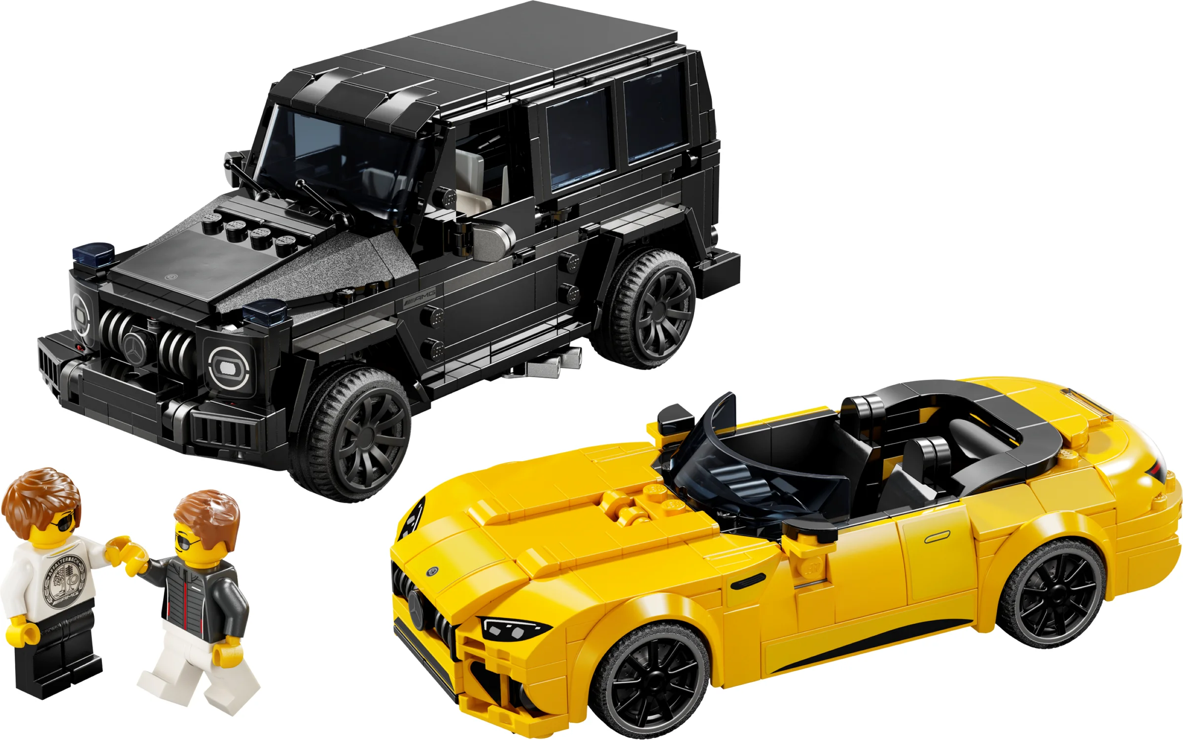 LEGO 76924 - Recenzie LEGO Speed Champions 76924: Putere germană la dublu cu Mercedes-AMG G 63 și SL 63