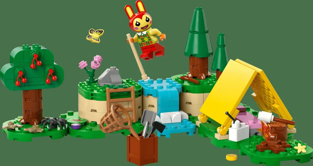 LEGO 77047 - LEGO 77047 Activitățile în aer liber ale lui Bunnie: O aventură de camping în universul Animal Crossing