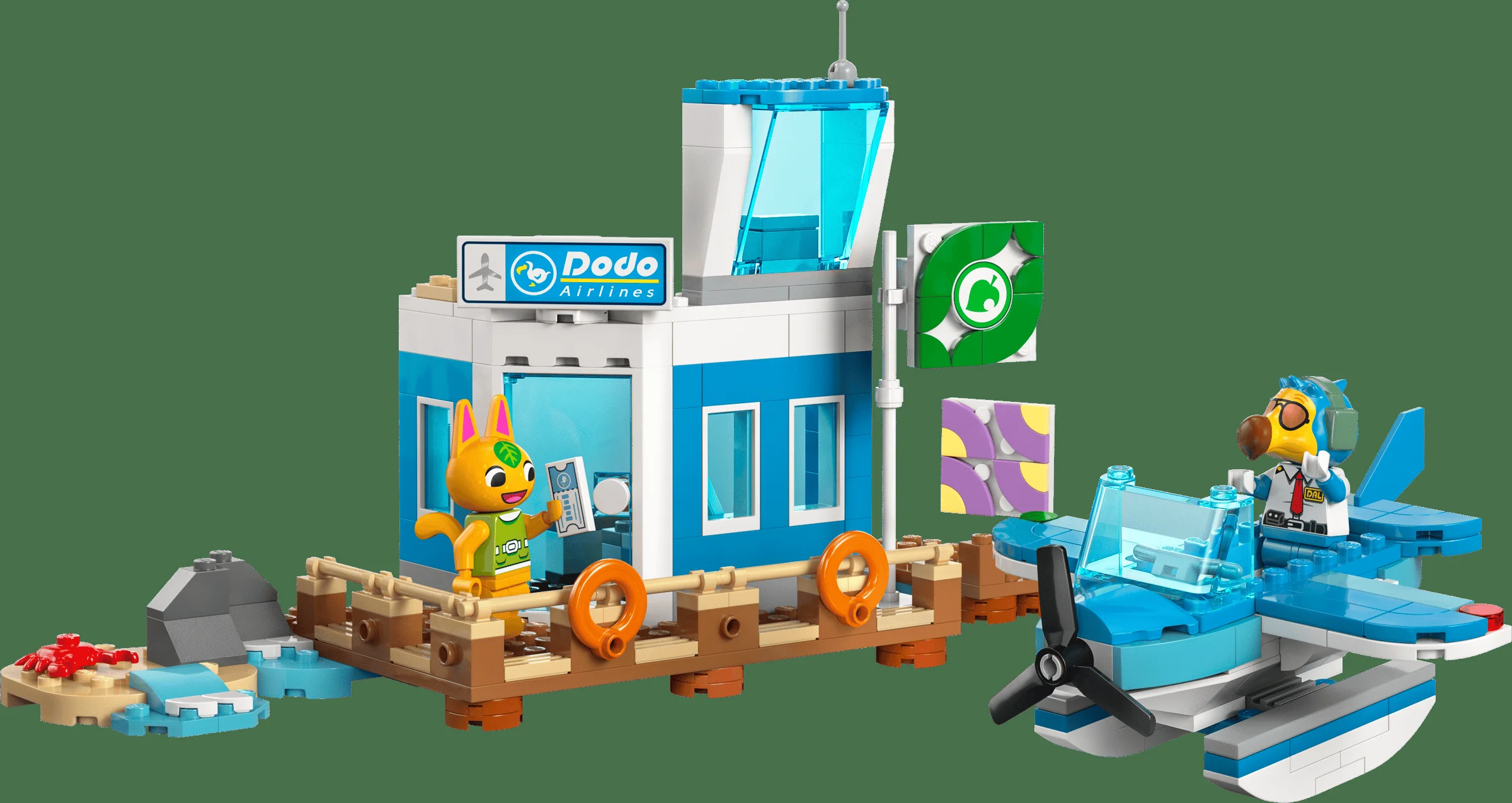 LEGO 77051 - Recenzie LEGO Animal Crossing 77051 Zboară cu Dodo Airlines: O escală dezamăgitoare