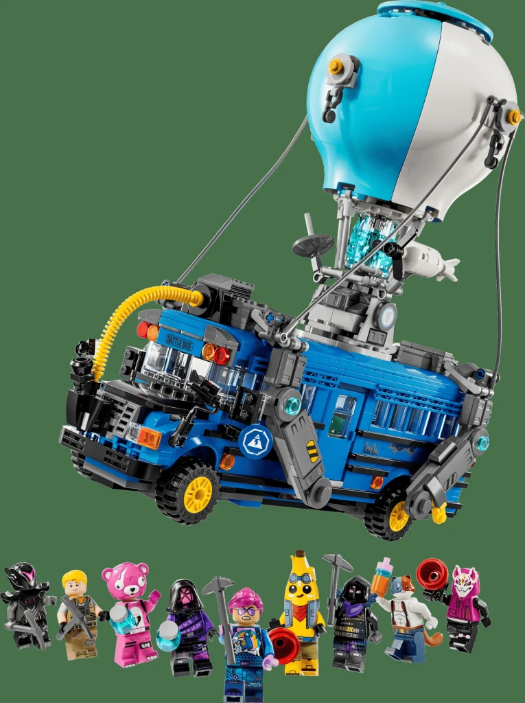 LEGO 77073 - Recenzie LEGO Fortnite 77073 Battle Bus: Toată lumea la bord!