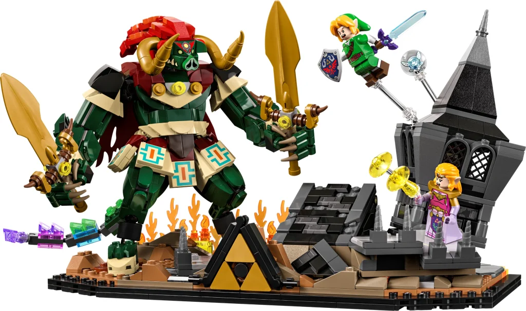 LEGO 77093 - Recenzie LEGO 77093 Ocarina of Time - The Final Battle: O legendă Nintendo construită din piese