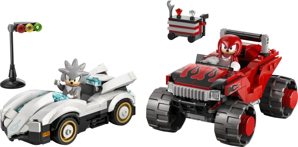 LEGO 77118 - LEGO 77118 Mașina lui Silver vs. Monster Truck-ul lui Knuckles: Analiza Setului