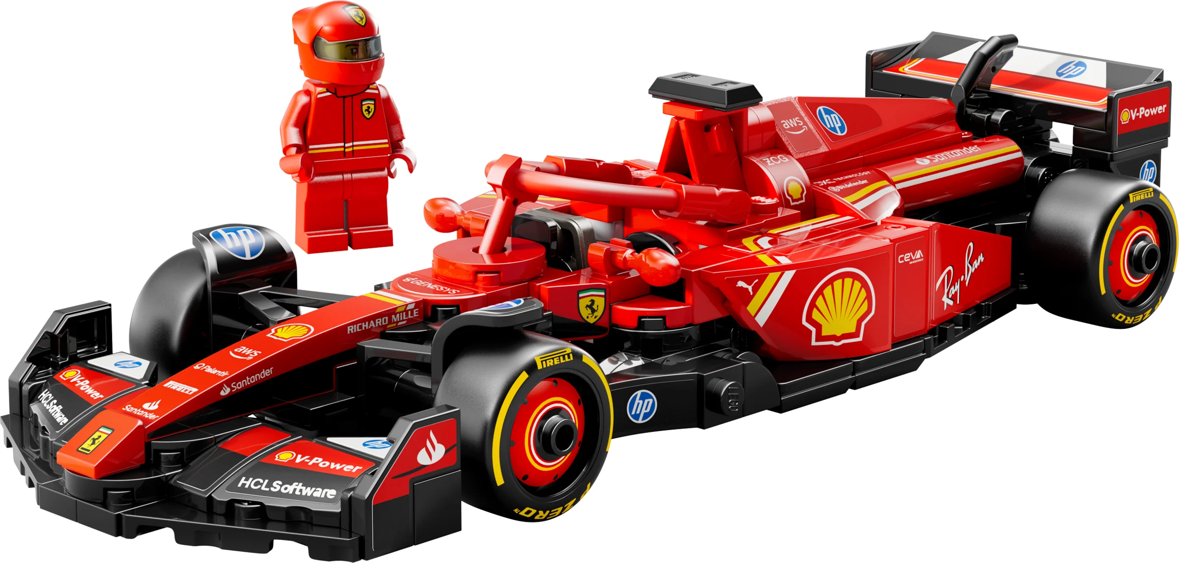 LEGO 77242 - Recenzie LEGO Speed Champions 77242 Ferrari SF-24: Eleganță și inginerie italiană