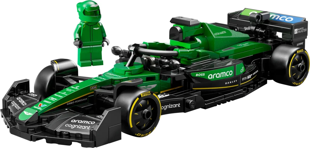 LEGO 77245 - LEGO 77245 Aston Martin Aramco F1 AMR24: Viteză și Eleganță din Lumea Formulei 1