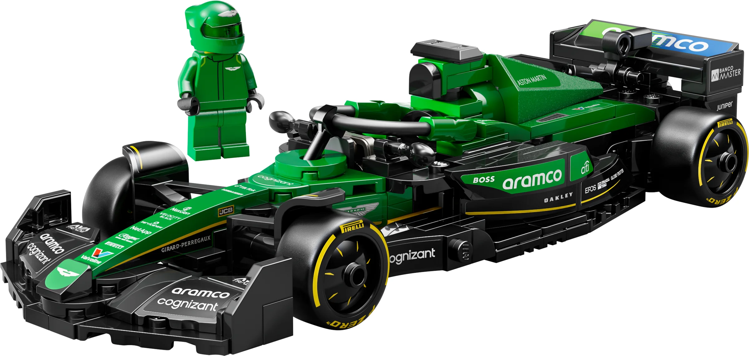 LEGO 77245 - LEGO 77245 Aston Martin Aramco F1 AMR24: Viteză și Eleganță din Lumea Formulei 1
