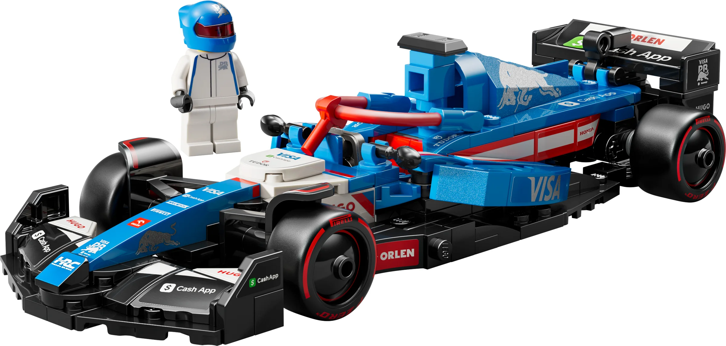 LEGO 77246 - Recenzie LEGO Speed Champions 77246 Visa Cash App VCARB 01: O construcție surprinzătoare