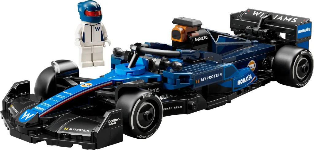 LEGO 77249 - Recenzie LEGO 77249 Williams Racing FW46: Albastrul legendar revine în Speed Champions