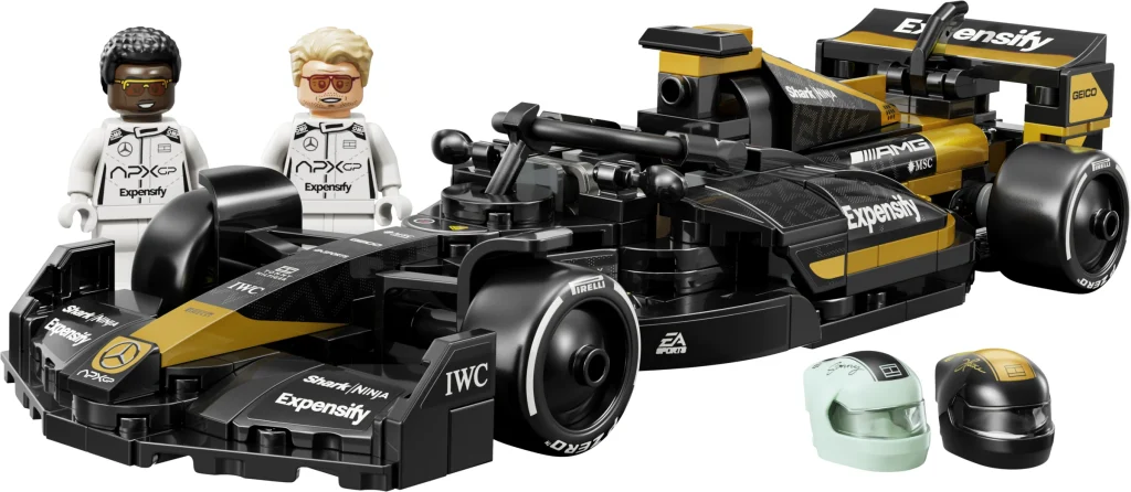 LEGO 77252 - Recenzie LEGO Speed Champions 77252 APXGP Team Race Car: Vedeta de pe circuit ajunge în colecția ta