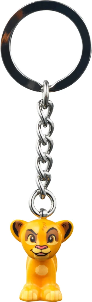 LEGO 854327 - LEGO 854327 Breloc Simba - Prezentare detaliată a accesoriului regal