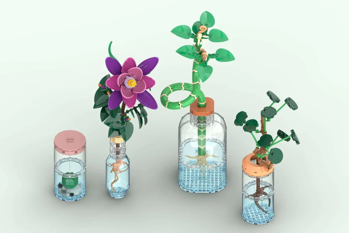 LEGO Ideas prinde rădăcini: Două noi proiecte botanice uluitoare au atins pragul de 10.000 de susținători