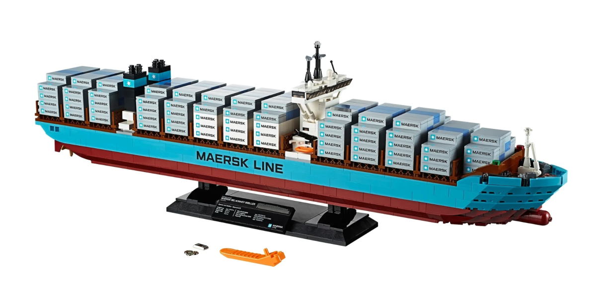 LEGO lansează noul Maersk Dual-Fuel Container Vessel: O ediție limitată cu o durată de viață surprinzător de scurtă