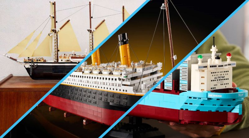 LEGO anunță 40955 Maersk Dual-Fuel Container Vessel: Iată topul celor mai lungi nave din istoria grupului