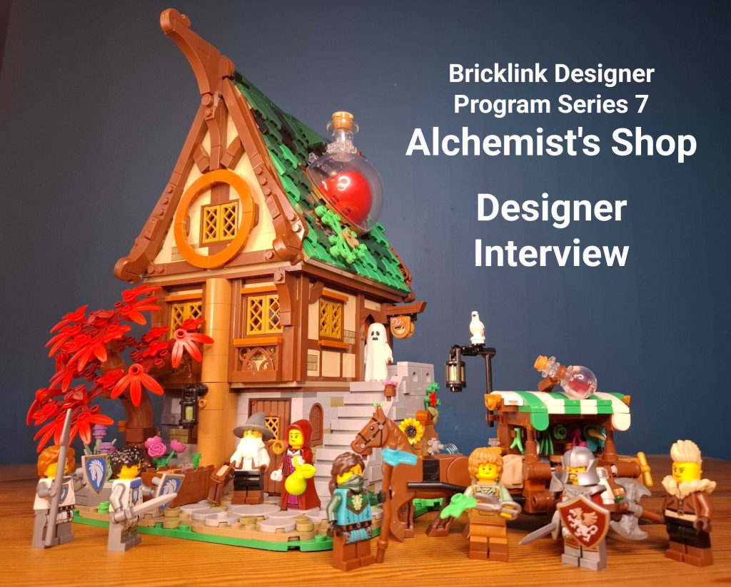 Magia alchimiei prinde viață: Detalii despre noul set Alchemist’s Shop din BrickLink Designer Program Series 7