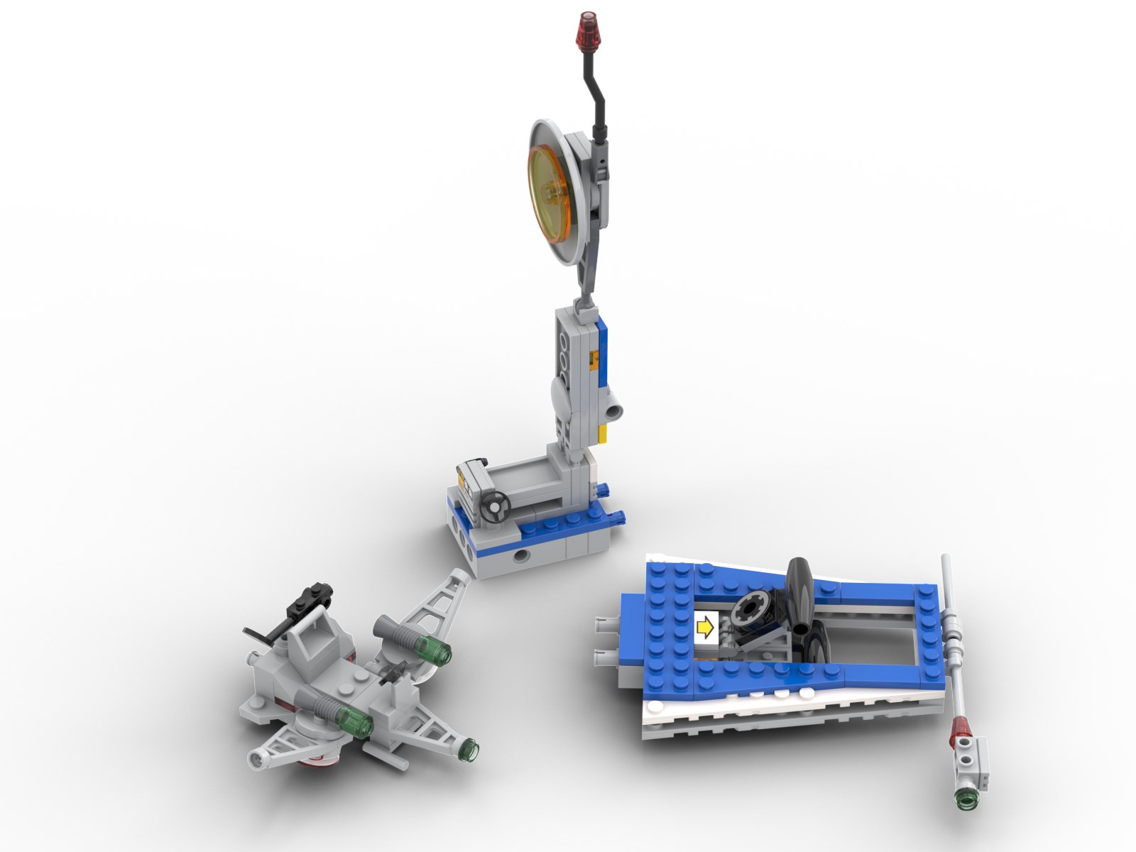 Deep Space Explorer: O incursiune spectaculoasă în epoca de aur LEGO Space prin BrickLink Designer Program Series 10
