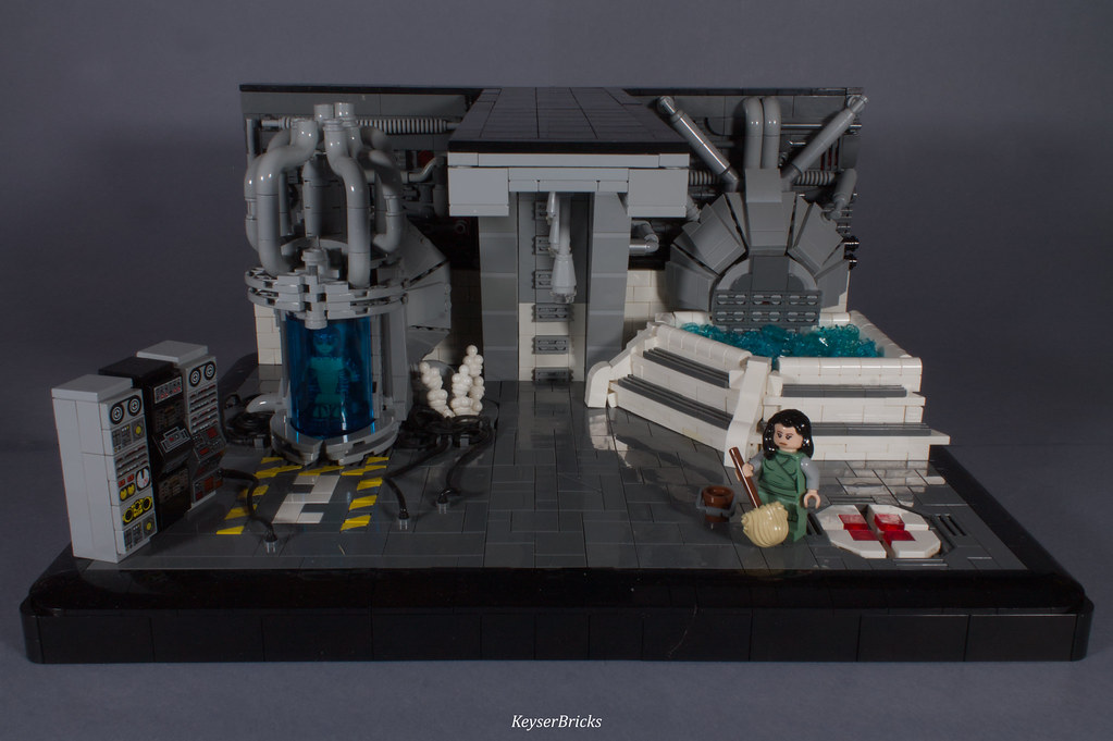 O poveste de dragoste neobișnuită transpusă în piese LEGO: Omagiul adus filmului 'The Shape of Water'