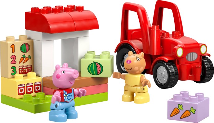 Setul LEGO Duplo 10468 Rutine Zilnice: Masa și Ora de Culcare, cu figurine și accesorii colorate.
