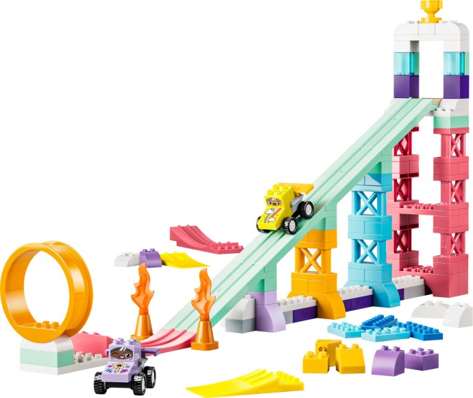 Set LEGO DUPLO 10478 Cutie de distracție creativă cu piese mari și colorate pentru copii.