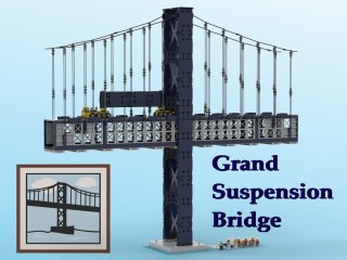 LEGO dezvăluie detalii despre The Grand Suspension Bridge: O piesă legendară prinde viață în BrickLink Designer Program Series 10