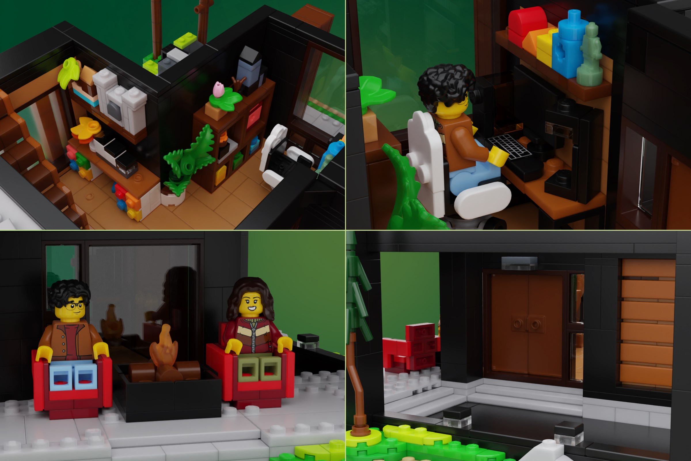 Detalii noi despre Forest Residence: O capodoperă arhitecturală în cadrul BrickLink Designer Program Series 10