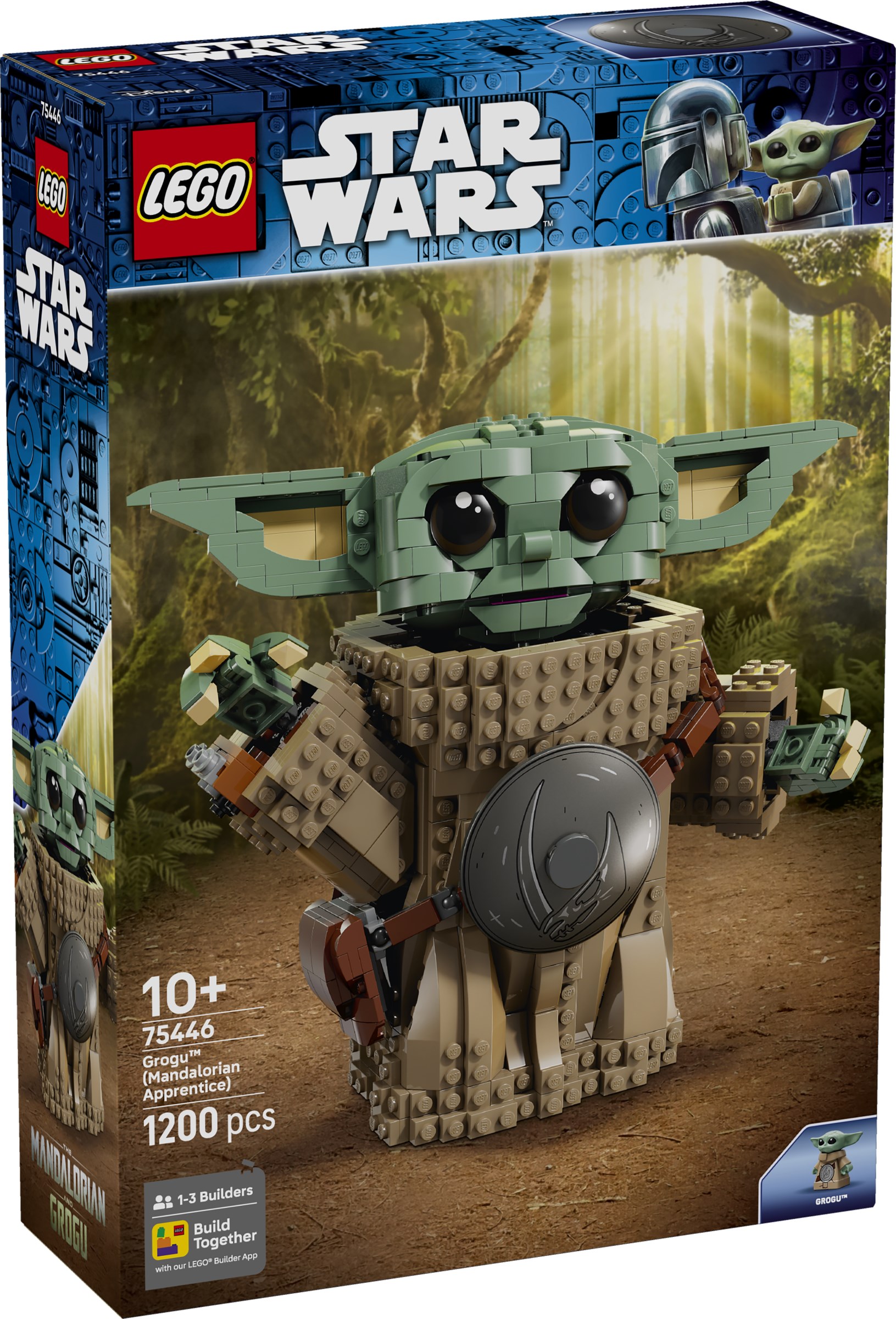 LEGO lansează noul set 75446 Grogu (Mandalorian Apprentice): Ucenicul lui Din Djarin primește o armură de beskar
