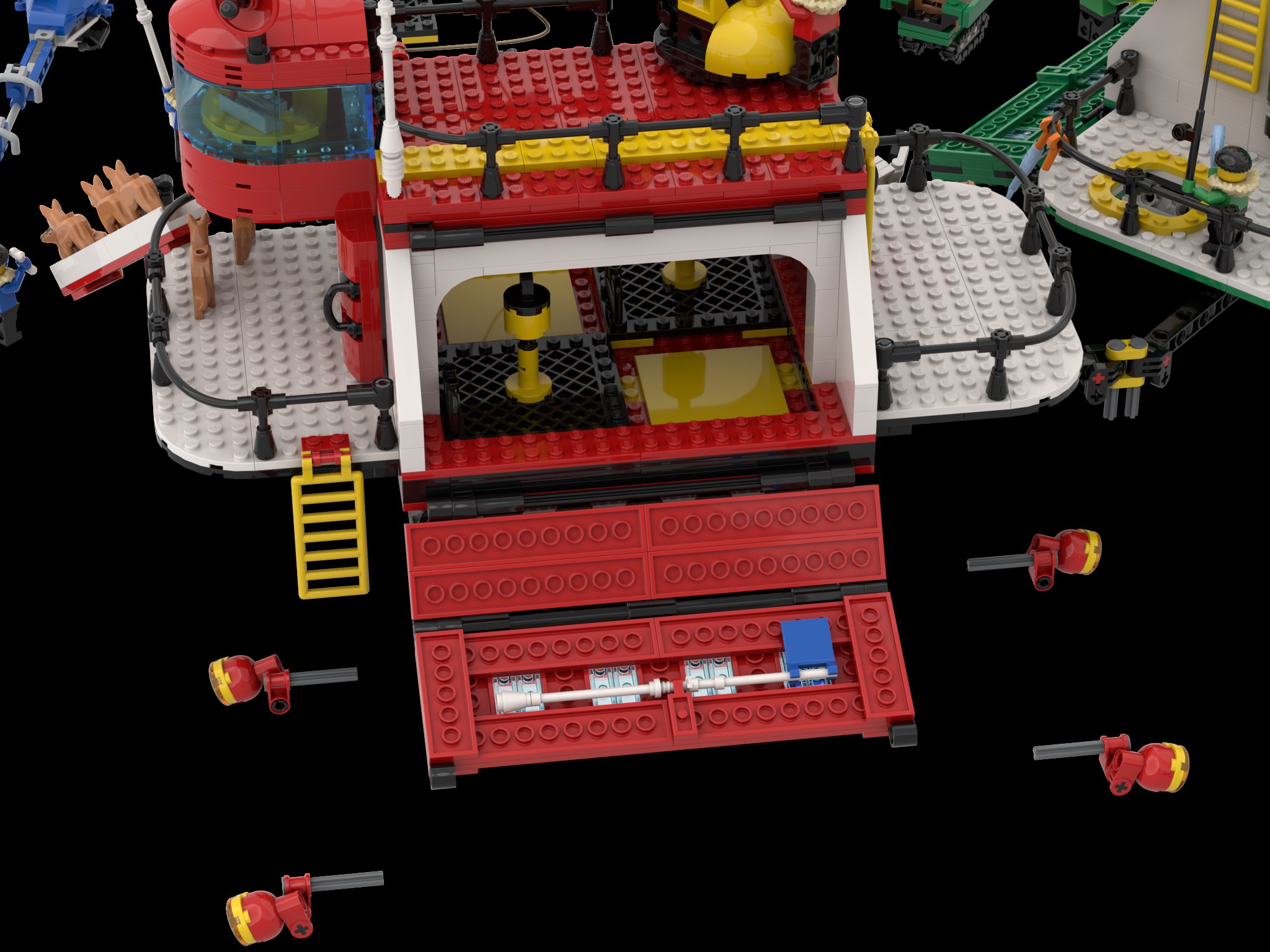 Polar Nomads: Crawler Convoy – O aventură înghețată spectaculoasă în BrickLink Designer Program Series 10