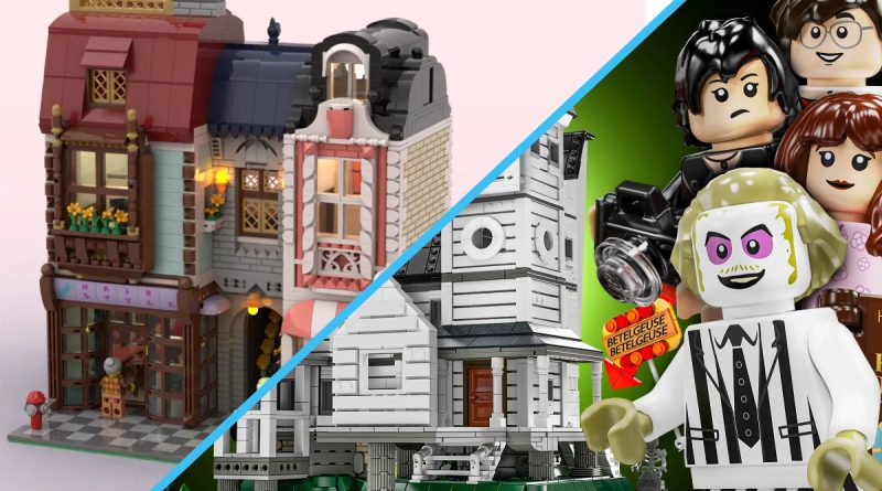LEGO Ideas: Beetlejuice și o parfumerie elegantă intră în prima etapă de analiză din 2026