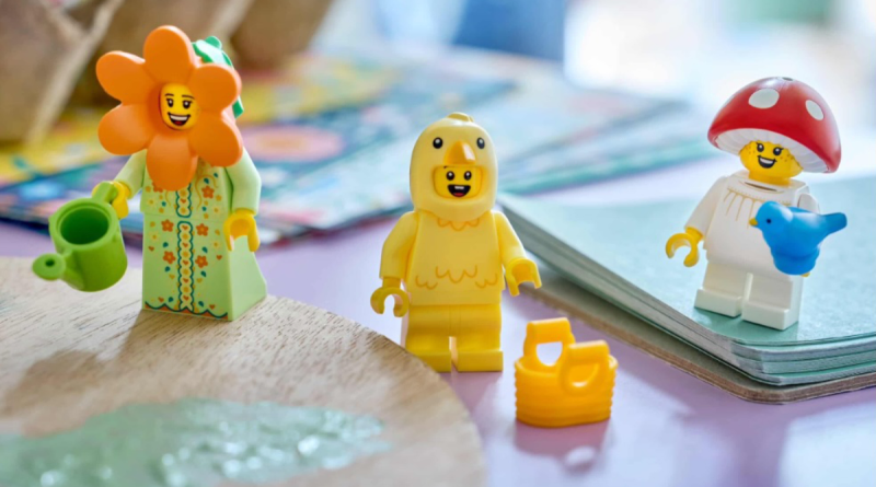 Primele detalii despre selecția LEGO Build a Minifigure pentru primăvara anului 2026