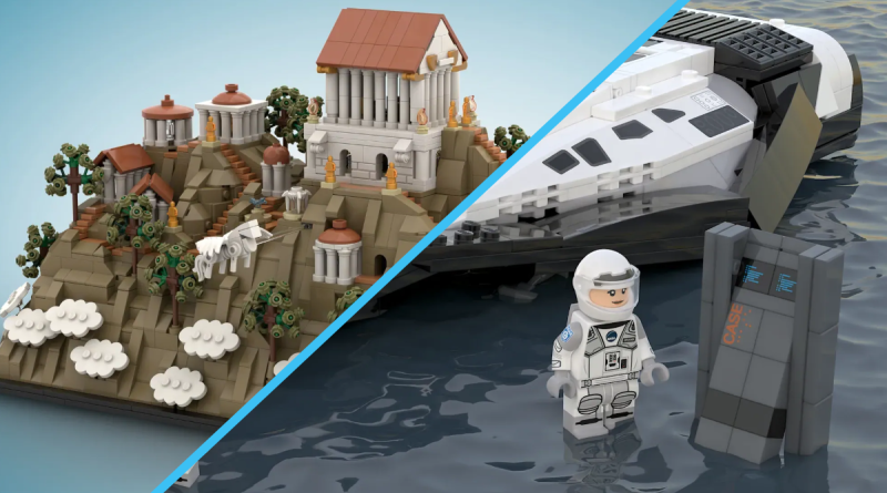 Noi proiecte LEGO Ideas: Interstellar și Mount Olympus ating pragul de 10.000 de susținători
