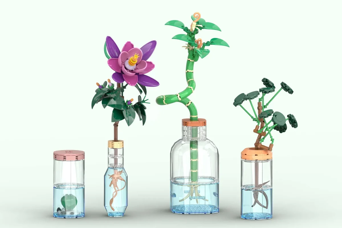 LEGO Ideas prinde rădăcini: Două noi proiecte botanice uluitoare au atins pragul de 10.000 de susținători