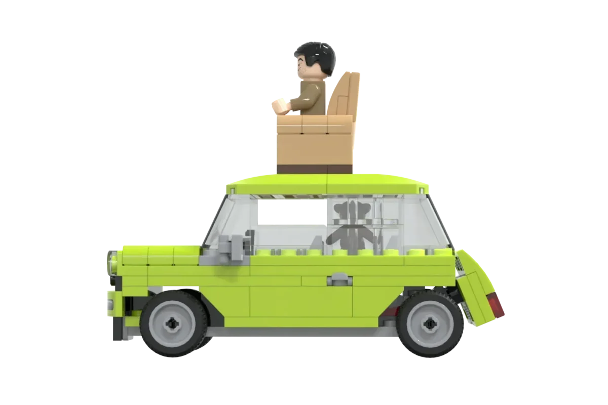 Mr. Bean și celebrul său Mini Cooper: O nouă șansă pentru un set LEGO Ideas oficial inspirat din scenele legendare