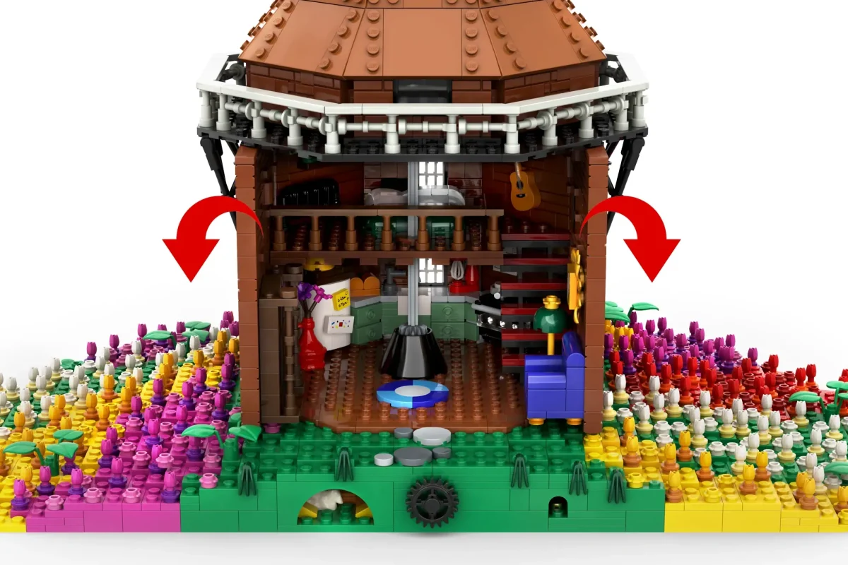 Detalii noi despre prima rundă LEGO Ideas 2026: Tulip Field Windmill și Shakespeare’s Globe ating 10.000 de susținători
