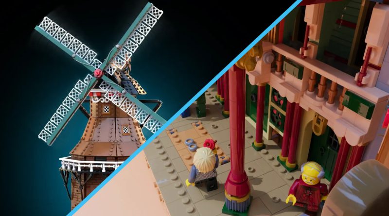 Detalii noi despre prima rundă LEGO Ideas 2026: Tulip Field Windmill și Shakespeare’s Globe ating 10.000 de susținători