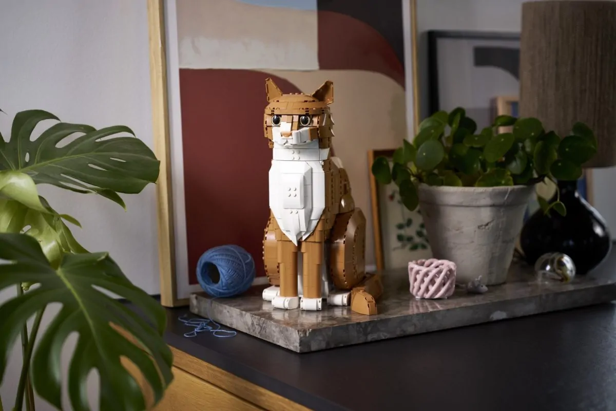 LEGO lansează 21376 Orange Cat: Secretul din spatele noii versiuni a celebrului motan