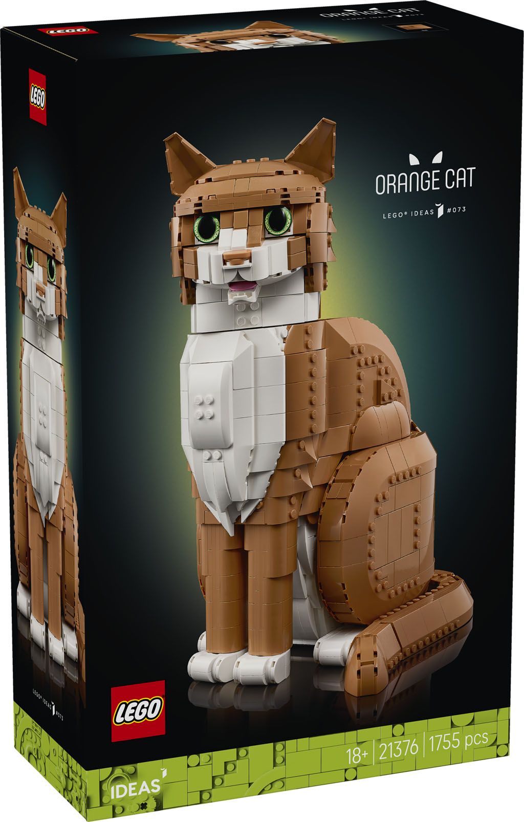 LEGO anunță oficial noul set LEGO Ideas Orange Cat (21376): O felină adorabilă din piese pentru colecția ta