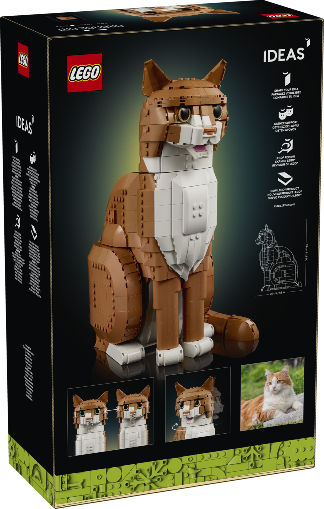 Ofertă specială LEGO: Precomandă noul set Ideas Orange Cat pentru puncte duble și un cadou romantic gratuit