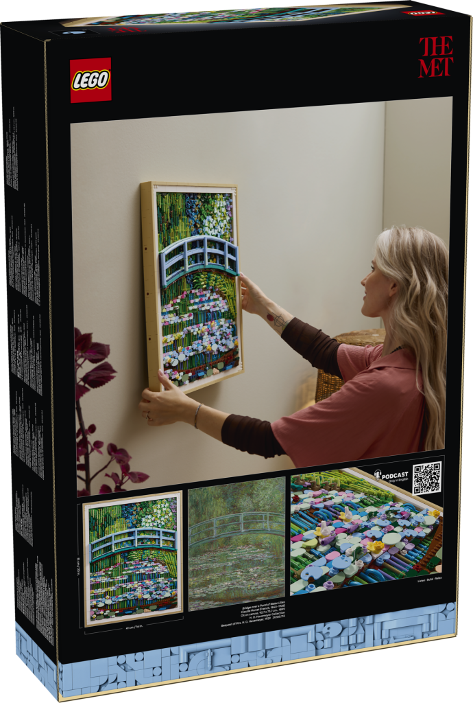 LEGO anunță oficial 31220 Claude Monet – Bridge over a Pond of Water Lilies: O capodoperă impresionistă transformată în artă tactilă