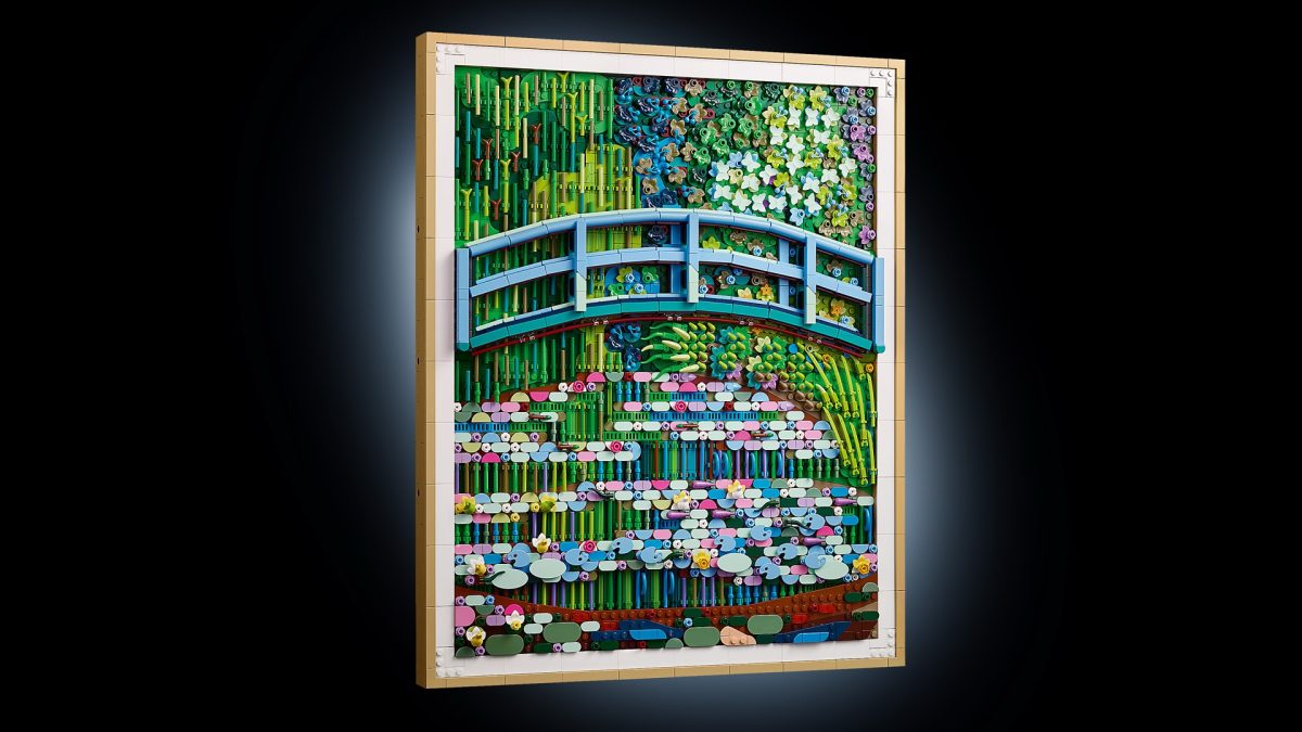 LEGO anunță oficial 31220 Claude Monet – Bridge over a Pond of Water Lilies: O capodoperă impresionistă transformată în artă tactilă