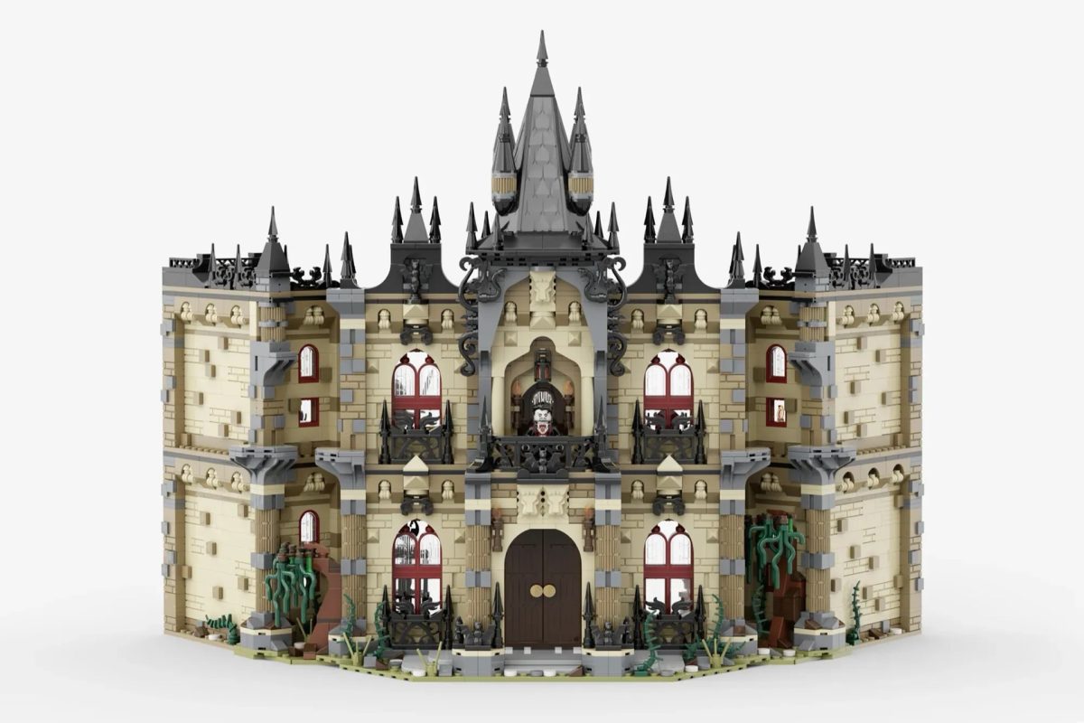 Castelul lui Dracula în varianta LEGO: Proiectul inspirat de legendele Transilvaniei a atins pragul de 10.000 de voturi
