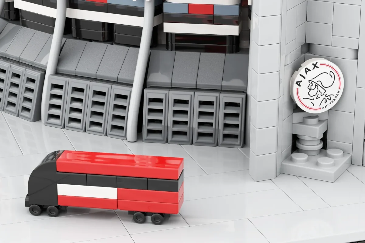 Detalii noi despre Johan Cruijff ArenA: Stadionul din Amsterdam atinge 10.000 de susținători pe LEGO Ideas