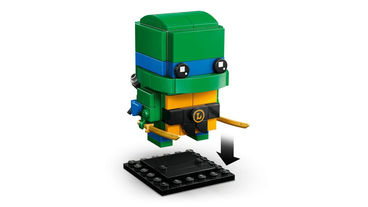 LEGO readuce Țestoasele Ninja după un deceniu: Primele detalii despre noul set BrickHeadz Teenage Mutant Ninja Turtles Figures