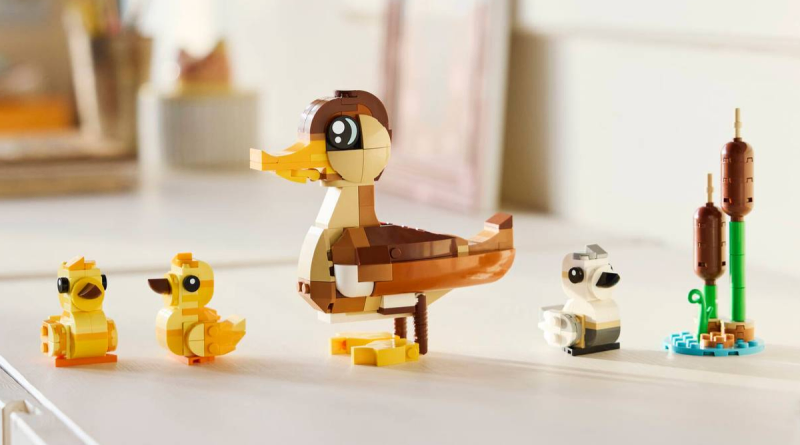 LEGO lansează 40885 Duck Family: O aventură acvatică plină de nostalgie și detalii fermecătoare