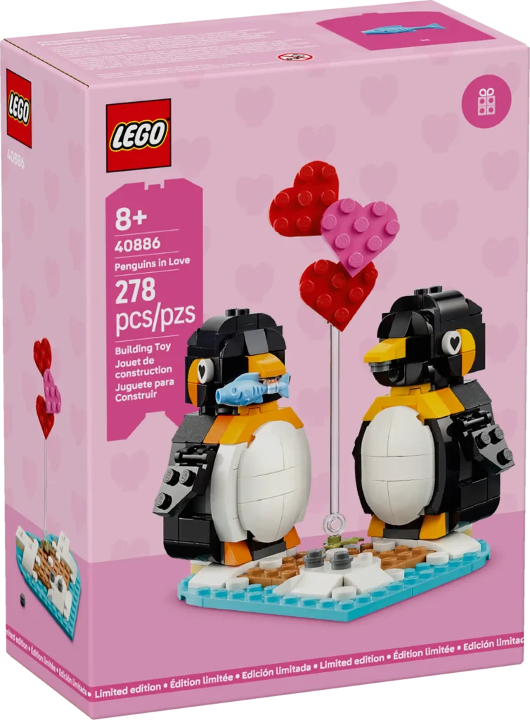 Ultima șansă pentru setul LEGO 40886 Penguins in Love: Obține cadoul perfect de Valentine’s Day înainte de expirarea ofertei